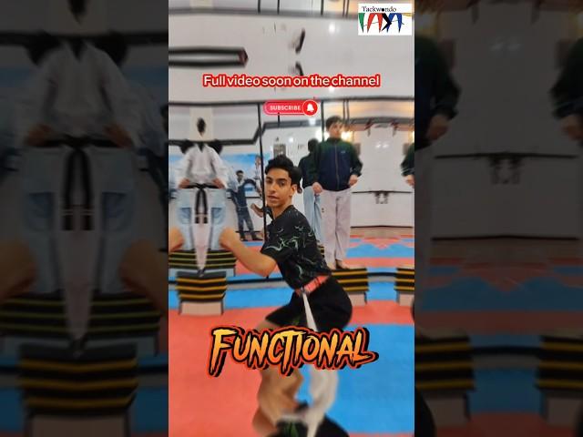 New functional taekwondo Training , تمرینات جدید فانکشنال تکواندو