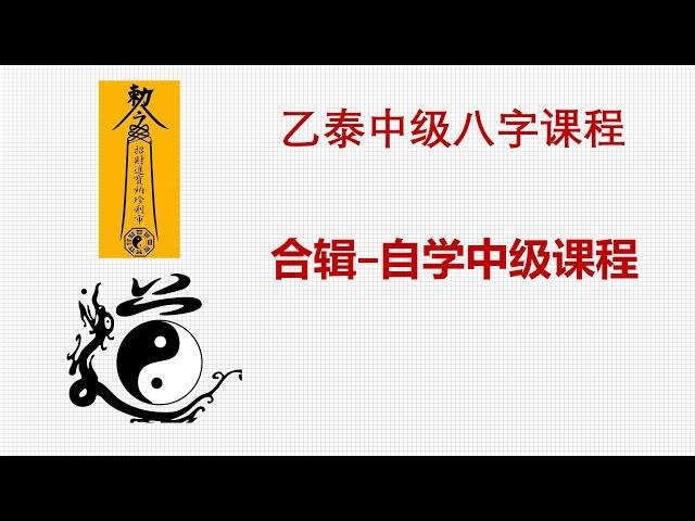 合辑--自学八字中级课程