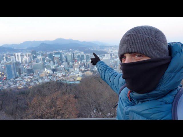 I suffered TOO MUCH in Seoul, South Korea  (-20 degrees )