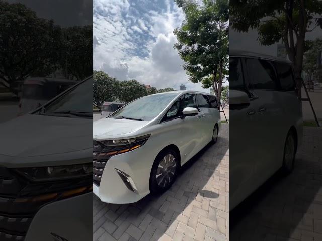 New Toyota Alphard 2024