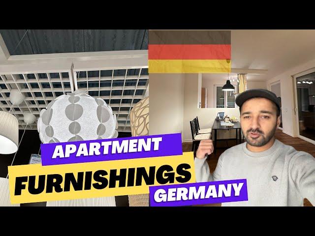 Apartment furnishings and rent in Germany 