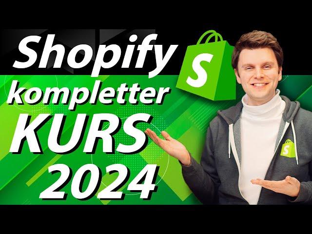 Shopify Shop erstellen 2024 - Shopify Dropshipping & Print on Demand Onlineshop aufbauen