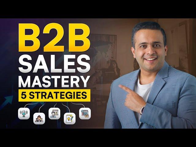 5 Proven Sales Techniques to scale B2B businesses!