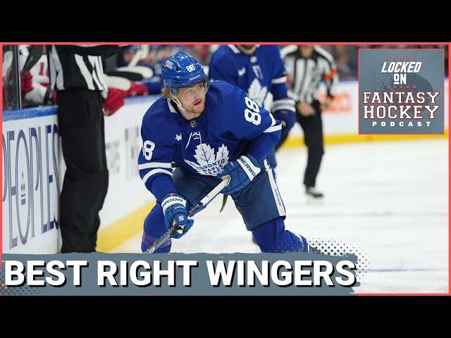 Dipping Into The Wings: Top 5 Fantasy Hockey Right Wingers | Nylander | Marner | Rantanen | Kucherov