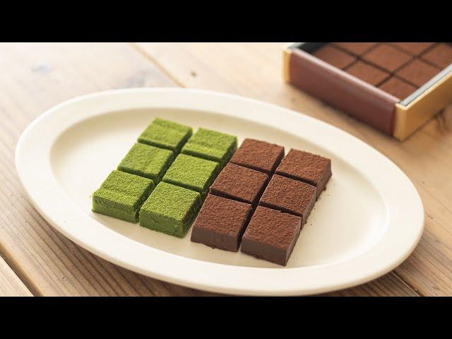 Nama Chocolate(Sweet & Matcha)｜HidaMari Cooking