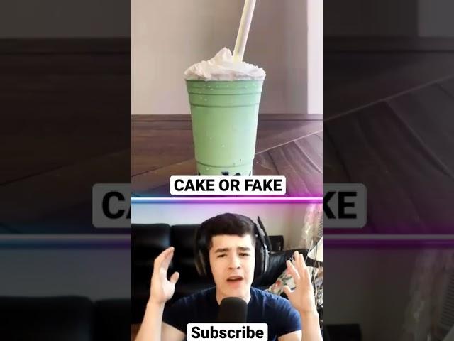 Cake or Fake  #shorts #quiz #cake