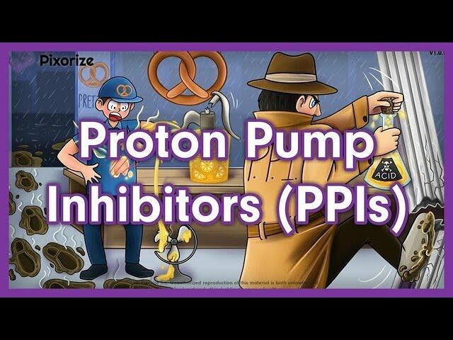 Proton Pump Inhibitors Mnemonic for Nursing Pharmacology (NCLEX)