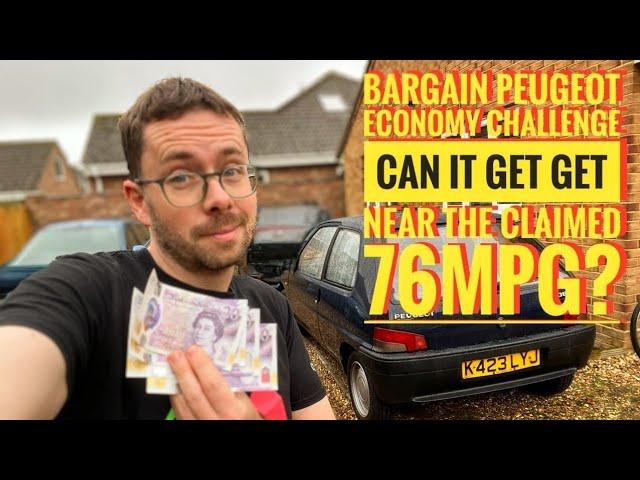 Peugeot 106 1.4 Diesel - ECONOMY TEST!