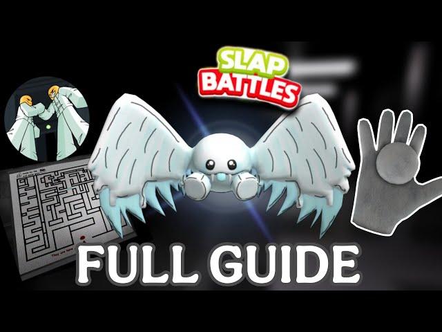 [FULL MAZE GUIDE] How To Get Wing SnowPeep UGC And SnowRoller Glove | Slap Battles Roblox