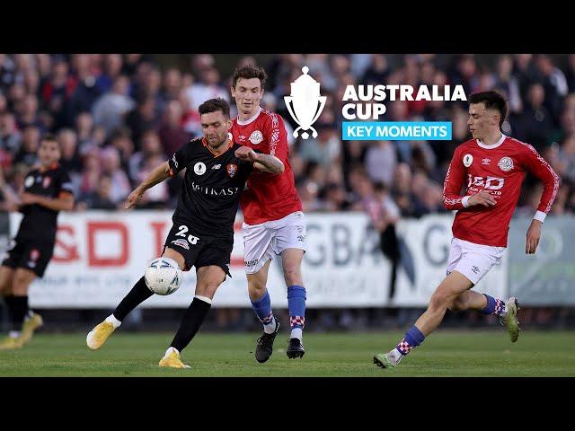 Melbourne Knights v Brisbane Roar | Key Moments | Australia Cup 2023 Semi Final