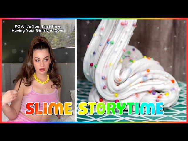  SLIME ASMR POVs | @Mikaela Happas | Text To Speech Storytime Tik Tok Compilation #114