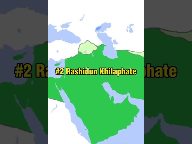 Top 5 Largest Muslim Empire In History || #shorts