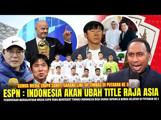 MASIH GEGERKAN DUNIA !! Media ESPN Beri KOMENTAR GINI & Berharap Timnas Lolos Ke Piala Dunia 2026