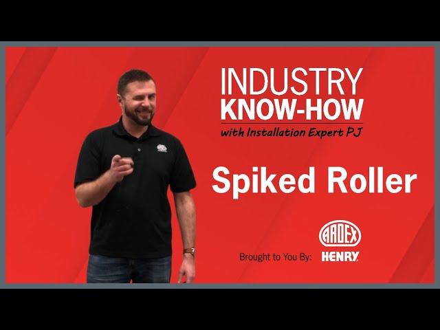 Industry Know -How with PJ: Spiked Roller