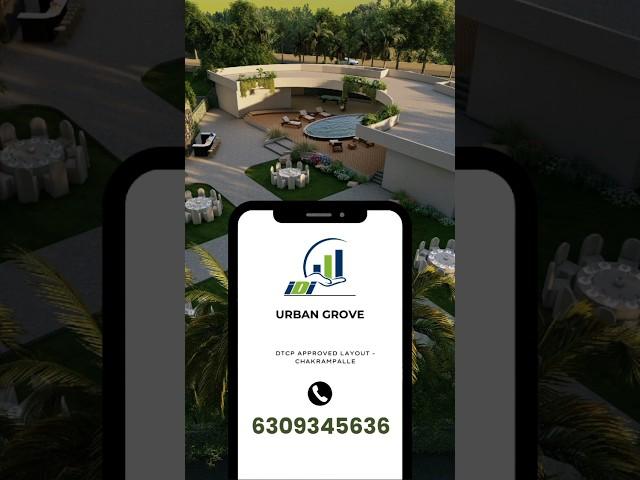 Urban Grove DTCP & RERA Approved Open Plots for sale near Shankarpally & Regional Ring Road #shorts