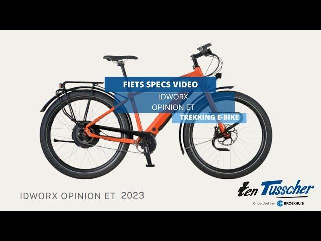 Idworx oPinion eT Trekking E bike | Ontdek de elektrische oPinion BLT