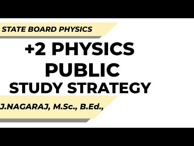 12th PHYSICS STUDY STRATEGY | RAM MATHS