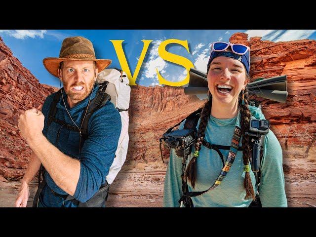 Battle of the Backpackers: Miranda Goes Outside VS Eric Hanson