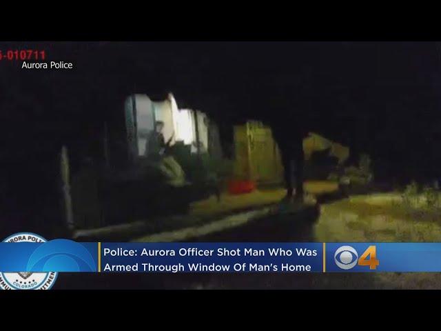 Police: Aurora Officer Shot Andrew Huff, Who Was Armed, Through Window Of Man's Home