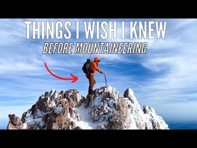 Most of You Will Ignore This MOUNTAINEERING Advice 