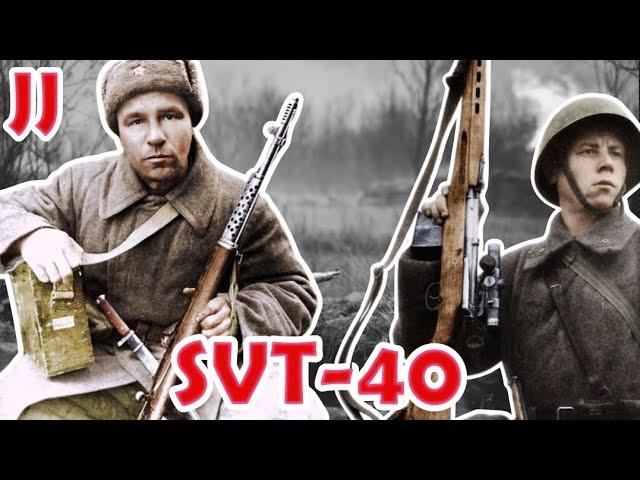The Soviet Union's WW2 Semi-Automatic Rifle - The SVT-40