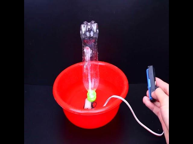 How to make mini Fountain with Motor at Home - Part 2 #nda #hack #ideas #lifehack