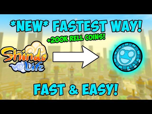 *NEW* Fastest AND Easiest Ways To Make MILLIONS Rell Coins In Shindo Life!