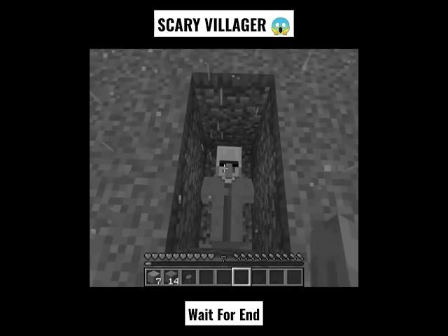 Story of HORROR Villager in Minecraft  | #shorts #minecraft #scary