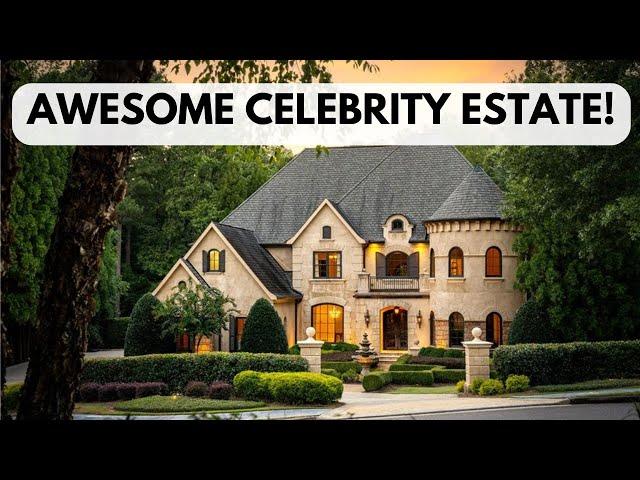 AWESOME CELEBRITY ESTATE in Atlanta - Sandy Springs, GA I Atlanta Luxury Homes I Luxury Home Tours