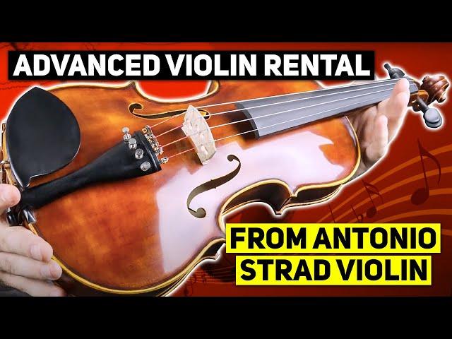 Advanced Violin Rental from Antonio Strad Violin