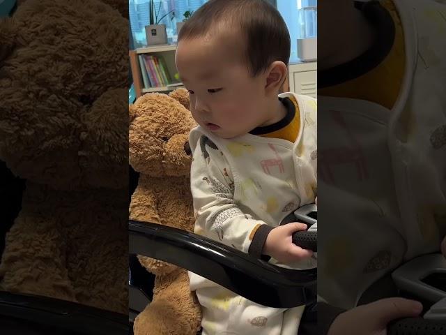 아기 차 뽑았다 널 데리러가! (마지막에 여친 바뀜) #cute #babycar #shorts #아기