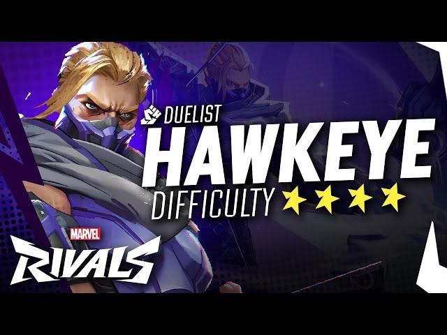 Hawkeye Gameplay + Full Abilities Revealed | Marvel Rivals