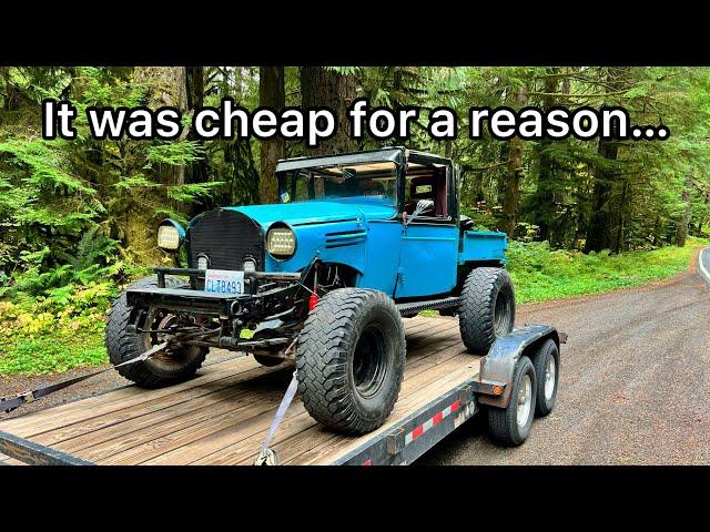 I bought the most ridiculous vehicle on Facebook Marketplace