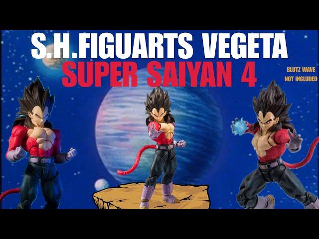 S.H.Figuarts Super Saiyan 4 Vegeta Unboxing & Review! Dragon Ball GT!!