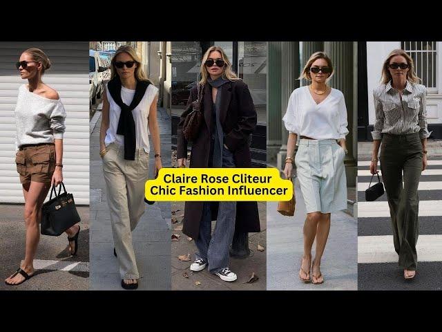 Master Parisian Chic: Claire Rose Cliteur French Style Inspiration | Parisian Vibe | #frenchstyle