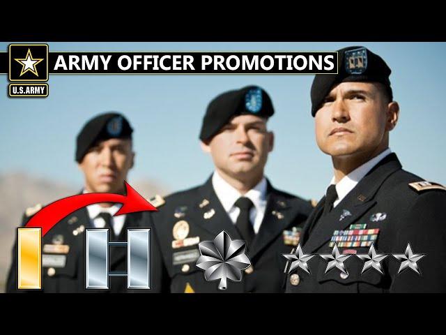 How Army Officers Get Promoted | 2nd Lieutenant To General