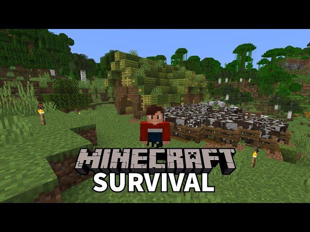 Bamboo Farm & Discussing Minecraft Live! -  Minecraft 1.20 Survival Let's Play Livestream