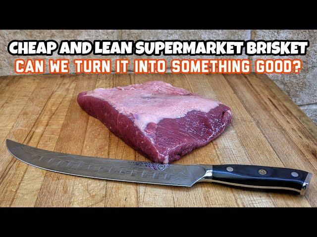 How to Smoke a Cheap and Lean Brisket