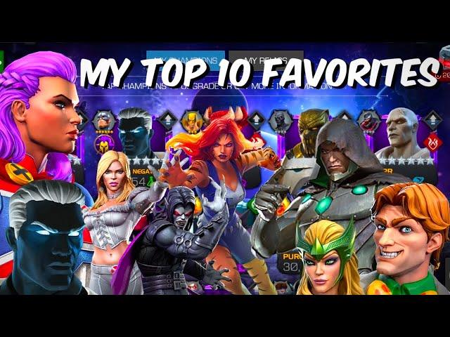 What Are My Top 10 Favorite MCoC Champions?