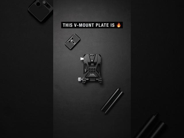 Compact All-In-One V-Mount Battery Mounting Plate // SmallRig Overview