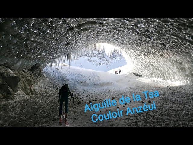 Couloir Anzéui (Couloir W de l'Aiguille de la Tsa)