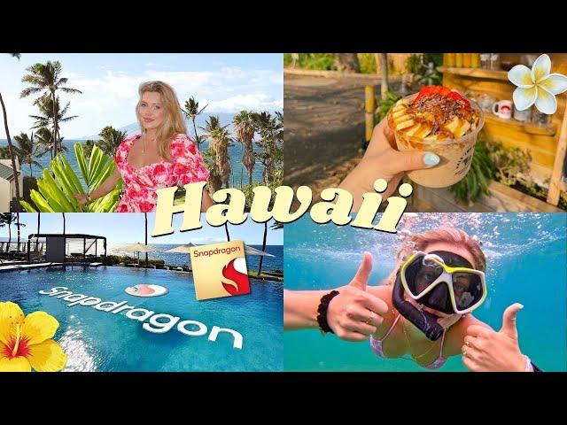 Hawaii Vlog! Snapdragon Summit + adventures in Maui! 