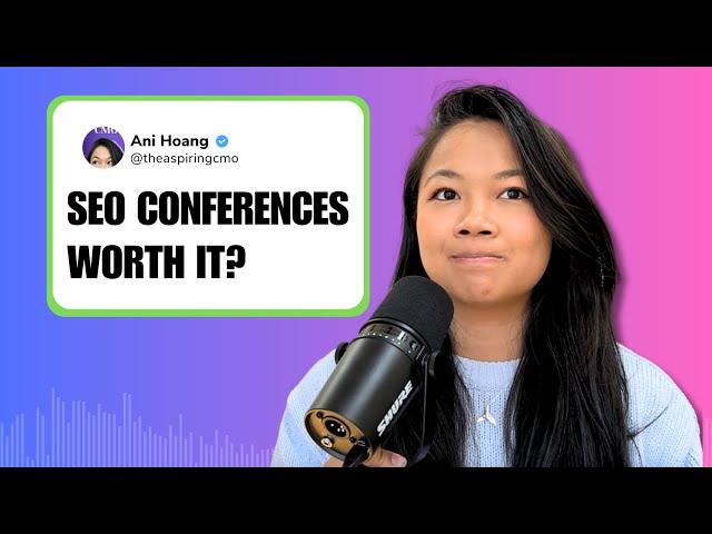 Are SEO Conferences Worth Attending?  #seo