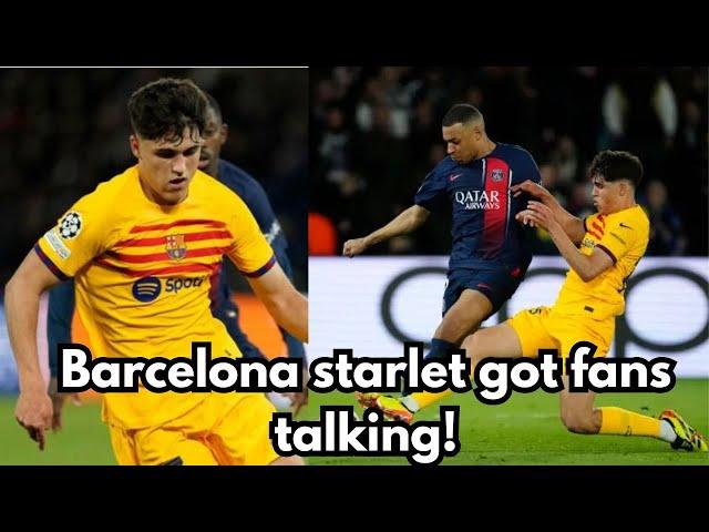 Barcelona's Rising Star that Silenced Mbappe: The Ultimate Admiration