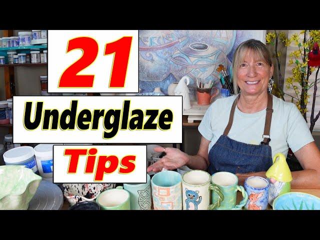 21 Essential Tips for Underglazing Your Pottery