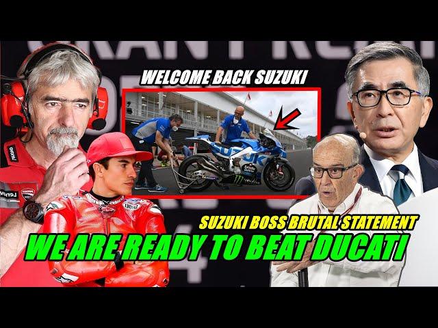 BIG SHOCKED, Finally Suzuki Back to MotoGP, Marquez and Ducati get Scared | MotoGP News 2024