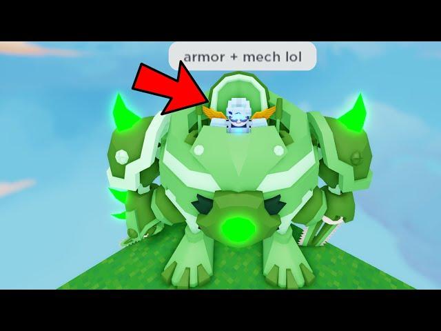 I broke the game by getting Armor with THIS Kit... (Roblox Bedwars)