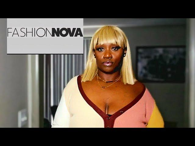 FASHION NOVA Plus Size Try-On Haul  | Serving Looks & Confidence!