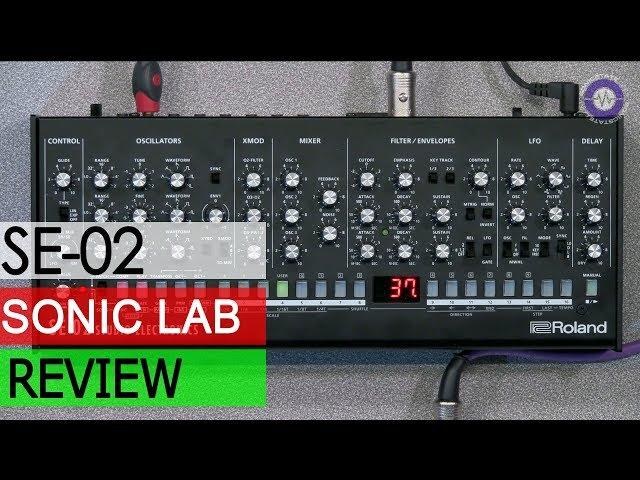 Roland SE-02 Analog Synthesizer - SonicLAB Review