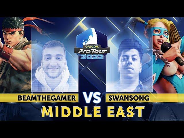 BeamTheGamer (Ryu) vs. Swansong (R. Mika) - Top 16 - Capcom Pro Tour 2022 Middle East